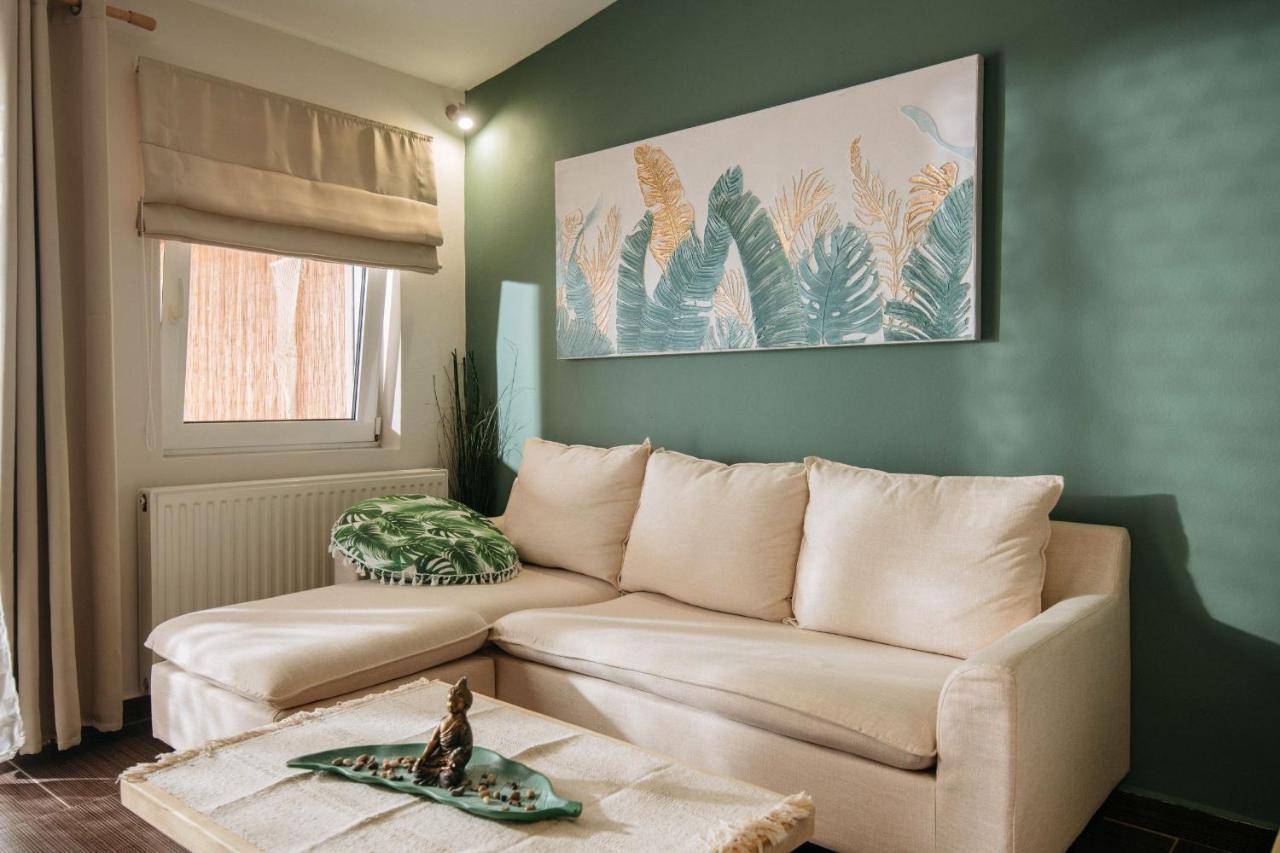 Boho Sea View Studio Plános Buitenkant foto